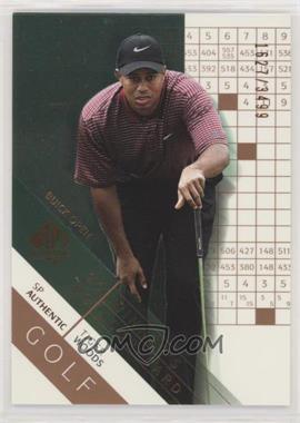 2003 SP Authentic - [Base] #70 - Winner's Scorecard - Tiger Woods /3499