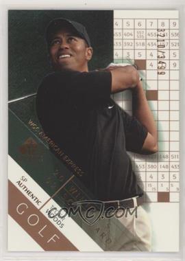 2003 SP Authentic - [Base] #71 - Winner's Scorecard - Tiger Woods /3499