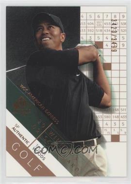 2003 SP Authentic - [Base] #71 - Winner's Scorecard - Tiger Woods /3499