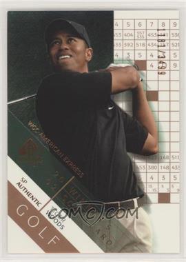 2003 SP Authentic - [Base] #71 - Winner's Scorecard - Tiger Woods /3499