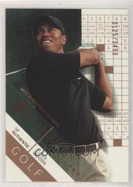 2003 SP Authentic - [Base] #71 - Winner's Scorecard - Tiger Woods /3499