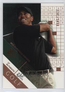 2003 SP Authentic - [Base] #71 - Winner's Scorecard - Tiger Woods /3499