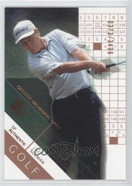 2003 SP Authentic - [Base] #72 - Winner's Scorecard - Jeff Sluman /3499