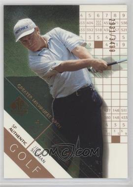 2003 SP Authentic - [Base] #72 - Winner's Scorecard - Jeff Sluman /3499