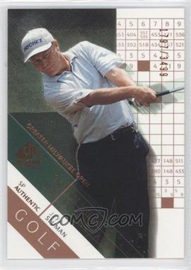 2003 SP Authentic - [Base] #72 - Winner's Scorecard - Jeff Sluman /3499