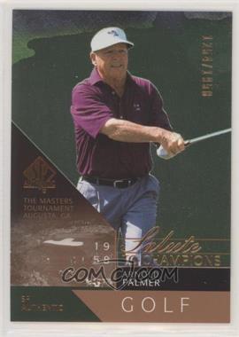 2003 SP Authentic - [Base] #74 - Salute to Champions - Arnold Palmer /1958