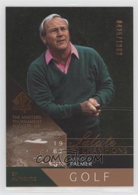 2003 SP Authentic - [Base] #77 - Salute to Champions - Arnold Palmer /1962