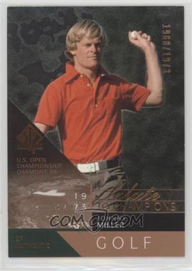 2003 SP Authentic - [Base] #80 - Salute to Champions - Johnny Miller /1973