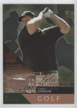 2003 SP Authentic - [Base] #81 - Salute to Champions - Craig Stadler /1982