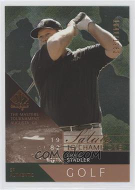 2003 SP Authentic - [Base] #81 - Salute to Champions - Craig Stadler /1982