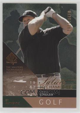 2003 SP Authentic - [Base] #81 - Salute to Champions - Craig Stadler /1982