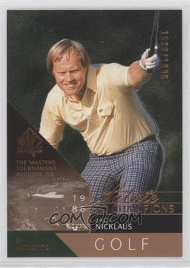 2003 SP Authentic - [Base] #82 - Salute to Champions - Jack Nicklaus /1986