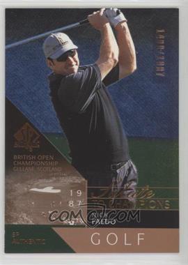 2003 SP Authentic - [Base] #83 - Salute to Champions - Nick Faldo /1987