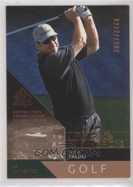 2003 SP Authentic - [Base] #83 - Salute to Champions - Nick Faldo /1987