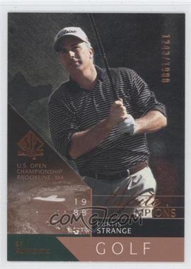 2003 SP Authentic - [Base] #84 - Salute to Champions - Curtis Strange /1988