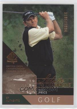 2003 SP Authentic - [Base] #88 - Salute to Champions - Nick Price /1994