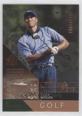 2003 SP Authentic - [Base] #91 - Salute to Champions - Tiger Woods /1997