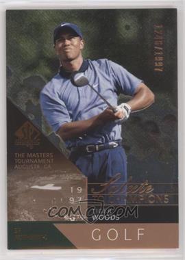 2003 SP Authentic - [Base] #91 - Salute to Champions - Tiger Woods /1997