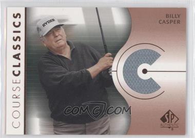 2003 SP Authentic - Course Classics Golf Shirts #CC-BC - Billy Casper