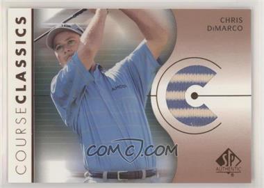 2003 SP Authentic - Course Classics Golf Shirts #CC-CD - Chris DiMarco