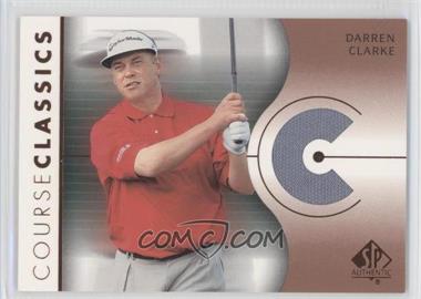 2003 SP Authentic - Course Classics Golf Shirts #CC-DC - Darren Clarke