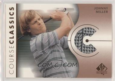 2003 SP Authentic - Course Classics Golf Shirts #CC-JM - Johnny Miller