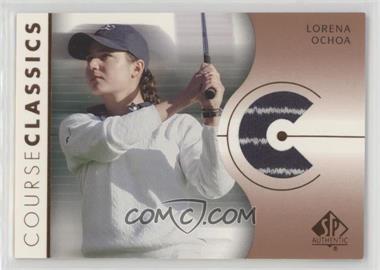 2003 SP Authentic - Course Classics Golf Shirts #CC-LO - Lorena Ochoa