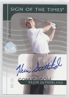 Kevin Sutherland #/25