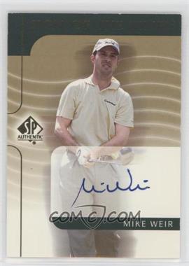 2003 SP Authentic - Sign of the Times #MW - Mike Weir