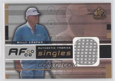 2003 SP Game Used Edition - Authentic Fabrics Singles #AF-BC - Billy Casper