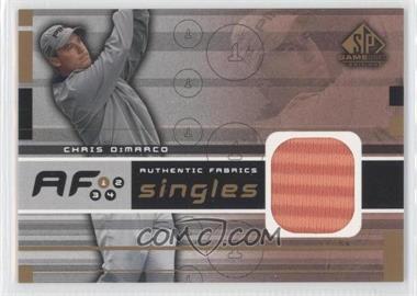 2003 SP Game Used Edition - Authentic Fabrics Singles #AF-CD - Chris DiMarco