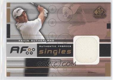 2003 SP Game Used Edition - Authentic Fabrics Singles #AF-KS - Kevin Sutherland