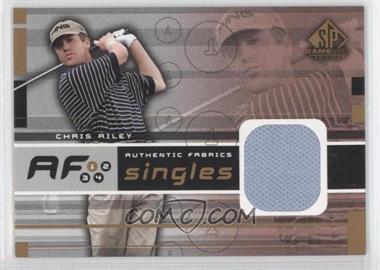 2003 SP Game Used Edition - Authentic Fabrics Singles #AF-RI - Chris Riley