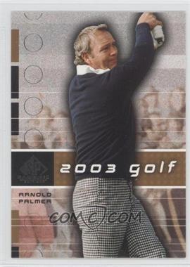 2003 SP Game Used Edition - [Base] #35 - Arnold Palmer