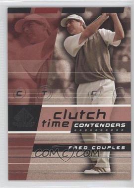2003 SP Game Used Edition - [Base] #45 - Clutch Time Contenders - Fred Couples