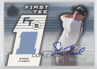 2003 SP Game Used Edition - [Base] #62 - First Tee - Steve Flesch /2300