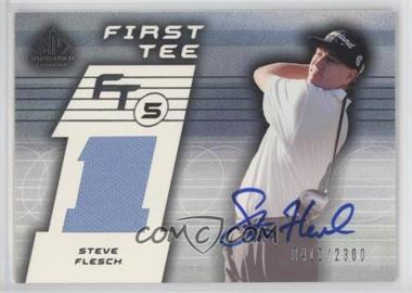 2003 SP Game Used Edition - [Base] #62 - First Tee - Steve Flesch /2300