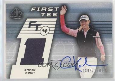 2003 SP Game Used Edition - [Base] #74 - First Tee - Carin Koch /1500