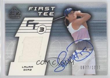 2003 SP Game Used Edition - [Base] #80 - First Tee - Laura Diaz /1000