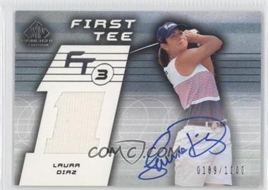 2003 SP Game Used Edition - [Base] #80 - First Tee - Laura Diaz /1000