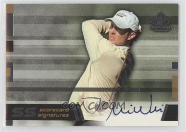 2003 SP Game Used Edition - Scorecard Signatures #SS-MW - Mike Weir [EX to NM]