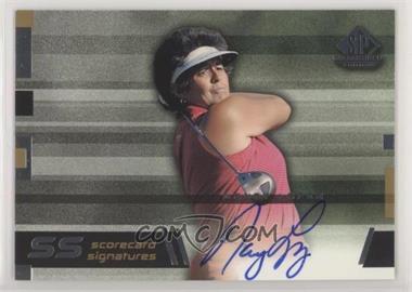 2003 SP Game Used Edition - Scorecard Signatures #SS-NL - Nancy Lopez