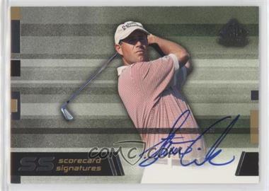 2003 SP Game Used Edition - Scorecard Signatures #SS-SC - Stewart Cink