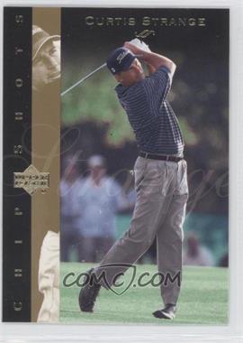 2003 Upper Deck - [Base] #100 - Chipshots - Curtis Strange