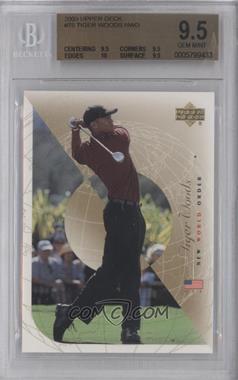 2003 Upper Deck - [Base] #75 - New World Order - Tiger Woods [BGS 9.5 GEM MINT]