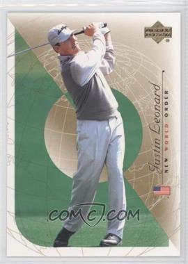 2003 Upper Deck - [Base] #82 - New World Order - Justin Leonard