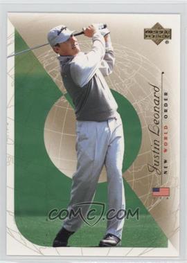 2003 Upper Deck - [Base] #82 - New World Order - Justin Leonard