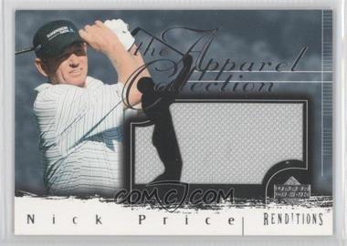 2003 Upper Deck Renditions - Apparel Collection #AC-NP - Nick Price