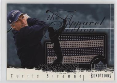2003 Upper Deck Renditions - Apparel Collection #AC-ST - Curtis Strange