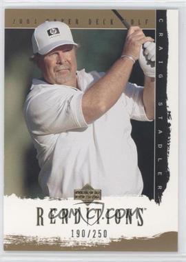 2003 Upper Deck Renditions - [Base] - Gold #42 - Craig Stadler /250